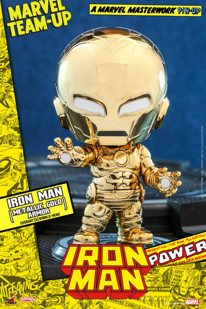 Iron Man (Metallic Gold Armor) Cosbaby