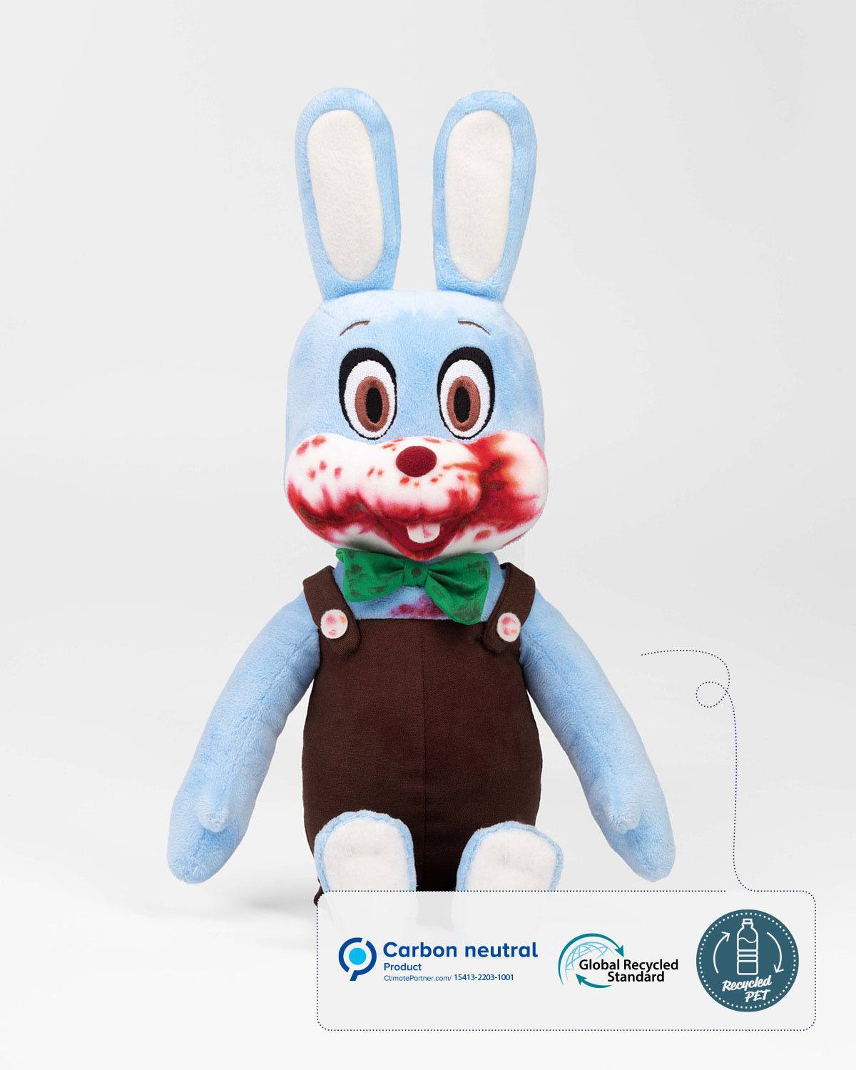 Peluche Robbie le Lapin Bleu