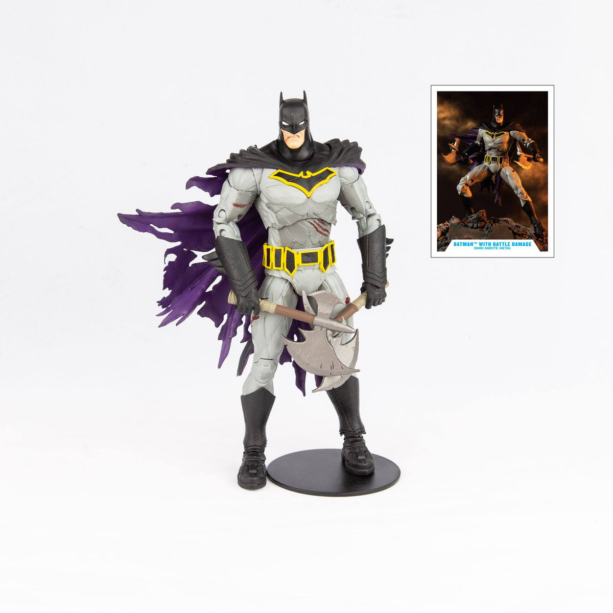 Batman met gevechtsschade (Dark Knights: Metal)