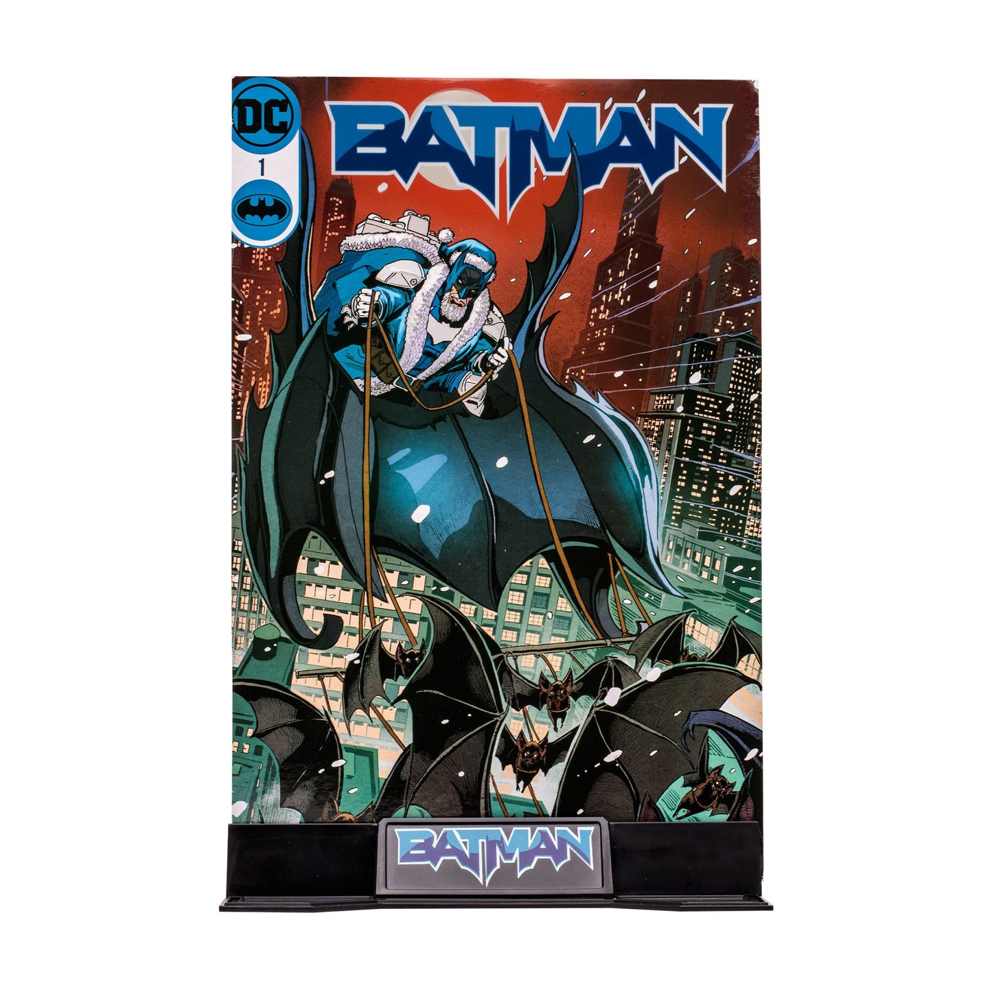 Bat Santa (Blue Variant) 