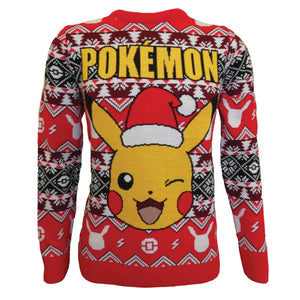 Pokémon kersttrui - Pikachu