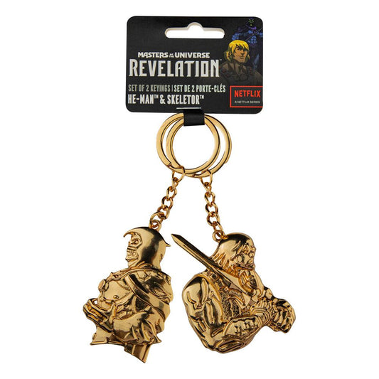 He Man &amp; Skeletor keyring 