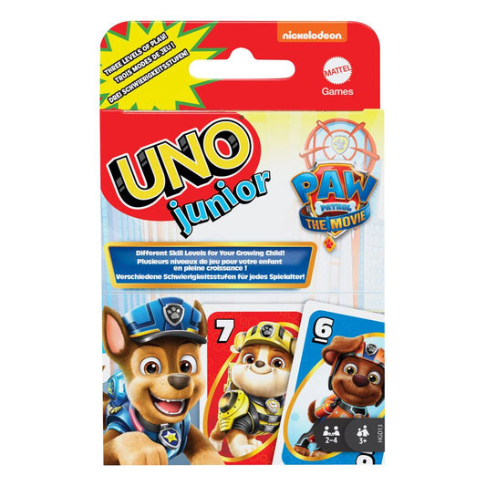 Jeu de cartes UNO Junior la Pat'Patrouille Paw Patrol Enfant